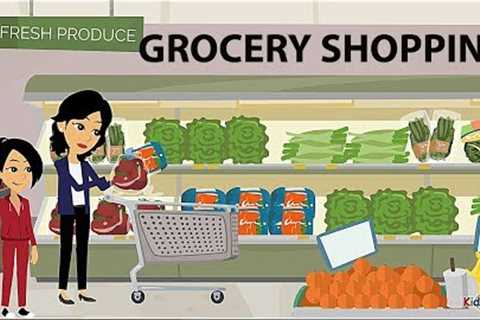 Shopping at the Grocery Store - English Conversation