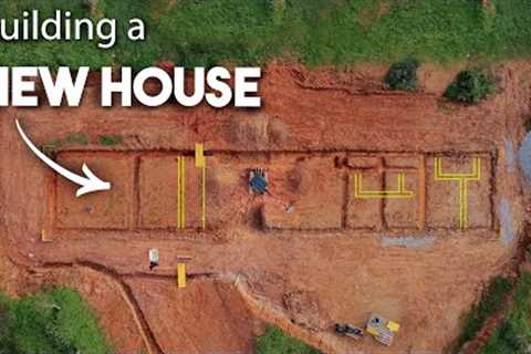 Building Our House Start To Finish | Episode 2: Footings