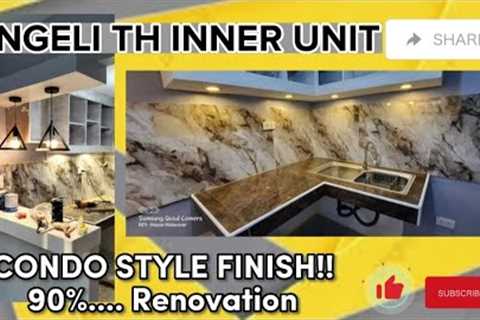 ANGELI TOWNHOUSE ,,90% Renovation, halos patapos na,, (CONDO STYLE FINISH)