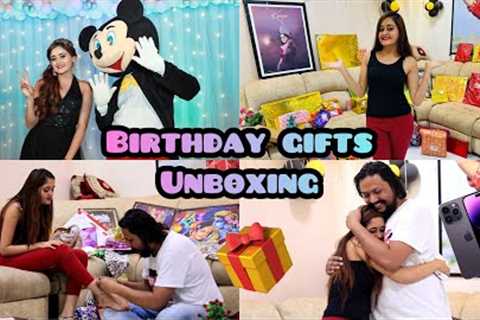 WOW! Bindass Kavya Birthday Lots of Gifts Unboxing Mujhe mile New Gold and Silver Jewellery Gifts