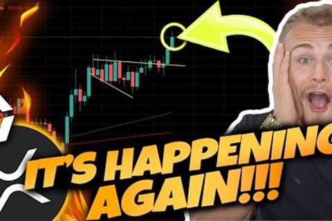 XRP RIPPLE HOLDERS! *BREAKING OUT RIGHT NOW!* DON'T MISS THIS SMALL OPPORTUNITY! IM TAKING THE RISK!