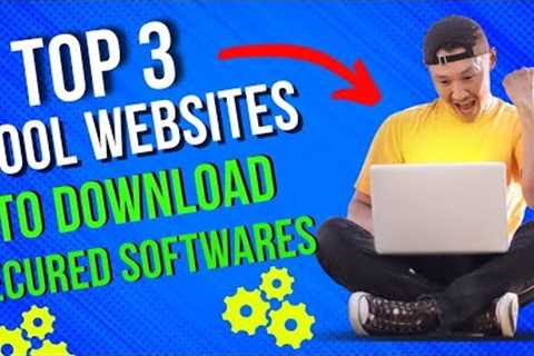 Top 3 Websites To Download Safe And Best Softwares For Your PC / Laptop 😲