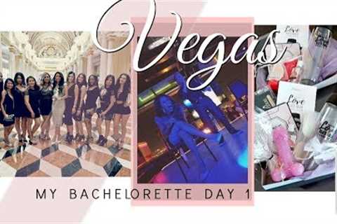 BACHELORETTE PARTY IN VEGAS! - Surprising the girls with gifts!
