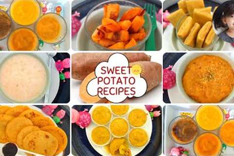 Sweet Potato Recipes for baby | Healthy weight gain recipes for baby | Baby food recipes 6M+ to 2Y+