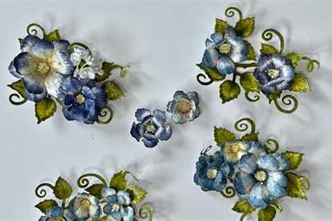 STAMPERIA ROMANTIC GARDEN HOUSE FLOWER TUTORIAL -SHELLIE GEIGLE - JS HOBBIES AND CRAFTS