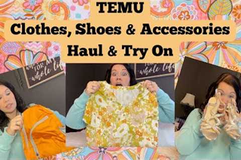 TEMU Clothing, Shoes &amp; Accessories Haul | Try On and Review | Don't Waste Your Money