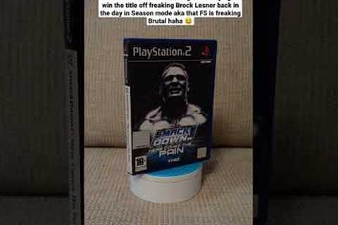 WWE :D #Shorts #YouTubeShorts #WWE #WWESmackdownHereComesthePain #Wrestling  #Playstation #Sony #Ps2