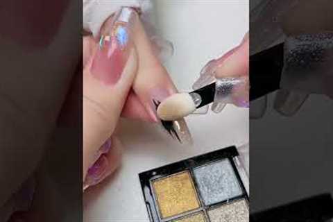Simple Abstract Nail Design #shorts