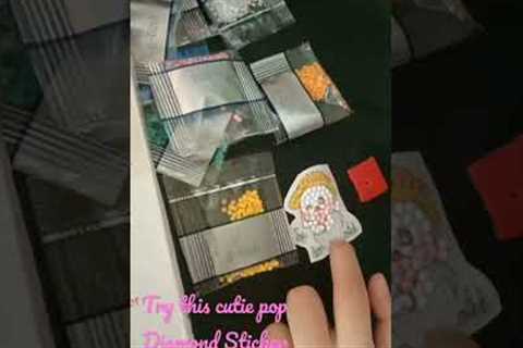Cutie Pop Diamond Sticker #hobbies #challenge #sticker