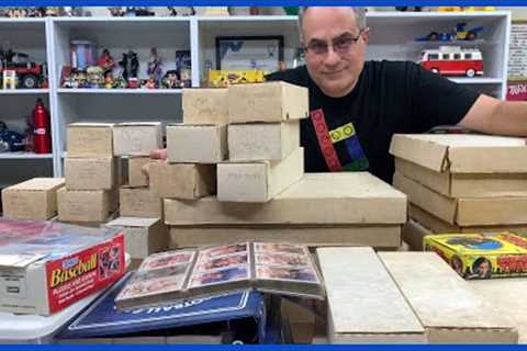 How not to collect trading cards - baseball, basketball card collection fail