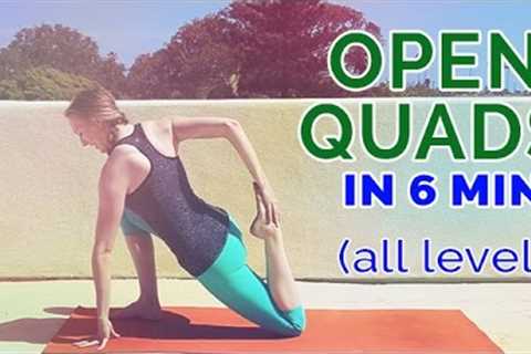 Quad Stretch: Yoga Poses to Open Your Quads in 6 Minutes