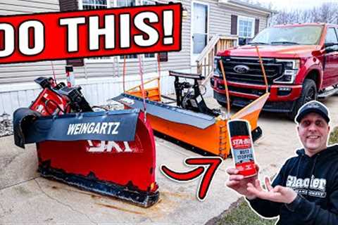 WINTERS OVER &amp; PLOWS AWAY [DON'T SKIP THIS STEP!]