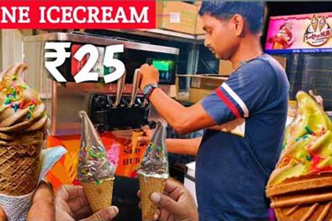 Ice Cream 🍦 🍨| softy cone Icecream | Testy icecream for every summer day 🌞|  Street food l