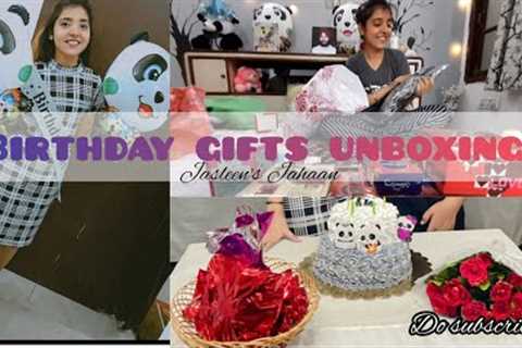 Birthday Gifts Unboxing #unboxing #youtube #minivlog #gift #2022