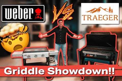 Traeger FLATROCK vs Weber Griddle!! ( Skillet Showdown!! )