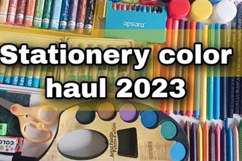Back to school supplies shopping, huge stationery haul, &amp; giveaway 2023 ✏️🌸