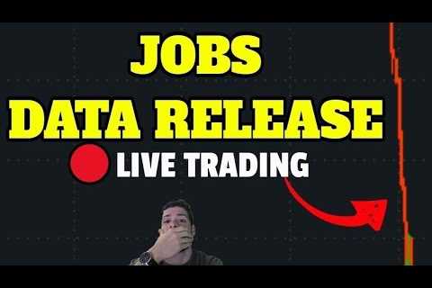 🔴LIVE: NONFARM EMPLOYMENT CHANGE DATA 8:15AM! MARKET CRASH? TRADING TSLA ES