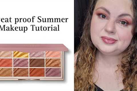 Sweat-proof Summer Makeup Tutorial! #beauty #summermakeup