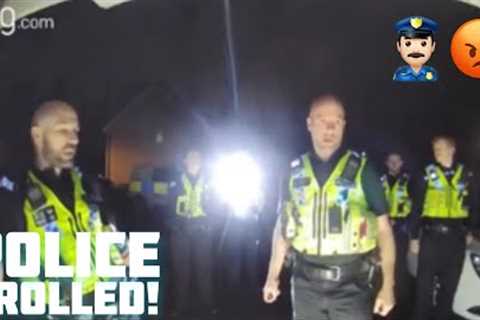 Funniest man mocking police through his ring doorbell!
