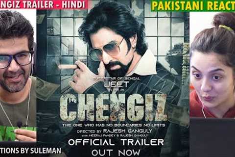Pakistani Couple Reacts To Chengiz Hindi Trailer | Jeet | Susmita | Rohit Roy | Shataf | Neeraj P