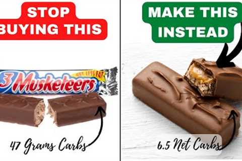 The BEST Low Carb, 2-Ingredient Three Musketeers Recipe for Weight Loss | Diabetic Candy Recipe