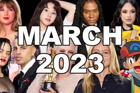 what you missed in march 2023 🗓🏆💍 (march 2023 pop culture recap)