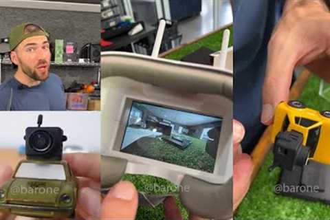 This FPV mini car can go into unimaginable places 🏎️🎮