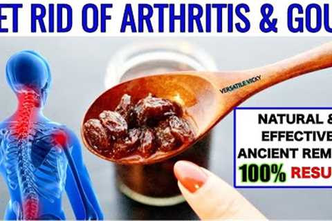 100% Safe &amp; Natural Arthritis/ Gout Remedy | Home Remedies For Arthritis | Natural Remedies