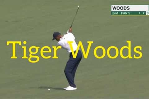 Tiger Woods Masters 2023 Second Hole Round One