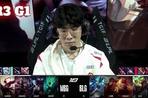 WBG vs BLG - Game 1 | Round 3 LPL Spring 2023 Playoffs | Weibo Gaming vs Bilibili Gaming G1