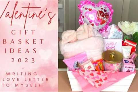 Valentine’s Gift Basket Ideas 2023 | Gift Ideas for her | LOVE letter to myself | Self Love