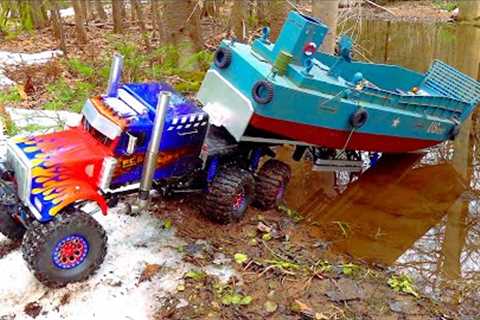 OPTiMUS OVERKiLL Launches a Warship | RC ADVENTURES