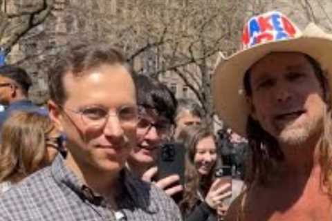The Naked Cowboy On Trump's Indictment | FiveThirtyEight