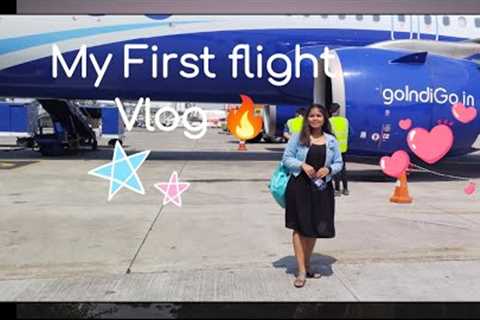 my travel vlog 🔥 | vlog 2 | flight ✈️| trendy Saniya |