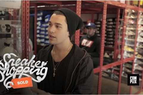 Austin Mahone Goes Sneaker Shopping with Complex