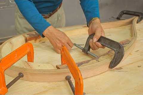 The Most Creative Unique Design Idea Ever From Wooden Strips // Art Craft Woodworking Project