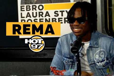 Rema On Selena Gomez, Davido, Reacts To Busy Signal Remix + New Album