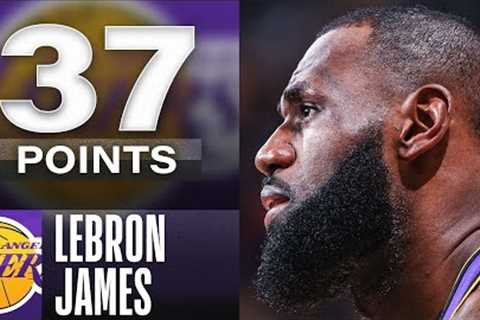 LeBron James GOES OFF For 37 Points In Lakers OT W! | April 4, 2023