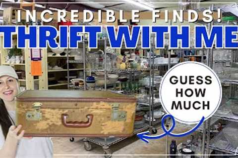 THRIFTING FOR HOME DECOR + DECORATING | THRIFT HAUL | THRIFT WITH ME | GOODWILL HAUL