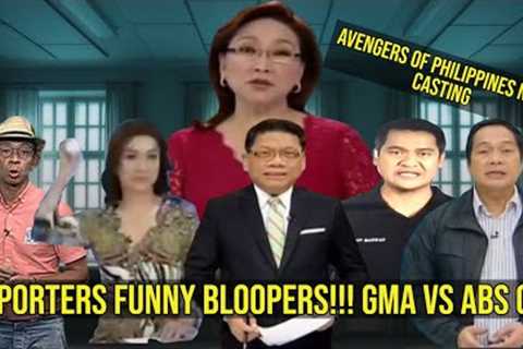 Reporters Funny Moments Compilation Philippines Edition | GMA/ABS CBN