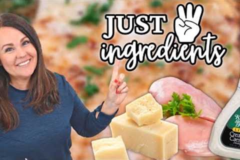 SUPER EASY dinners with only 3 INGREDIENTS | SIMPLE &amp; EASY and so good!