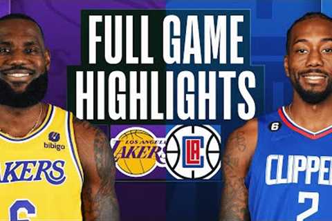 LAKERS at CLIPPERS | FULL GAME HIGHLIGHTS | April 5, 2023