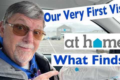 Our Very First Visit to AT HOME - The Home &amp; Holiday Superstore! SHOP WITH US!