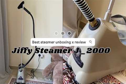JIFFY STEAMER J_2000 unboxing x review | J_2000 jiffy garment steamer #steamer #ironstand
