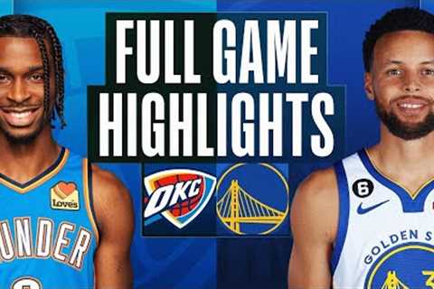 THUNDER at WARRIORS | FULL GAME HIGHLIGHTS | April 4, 2023