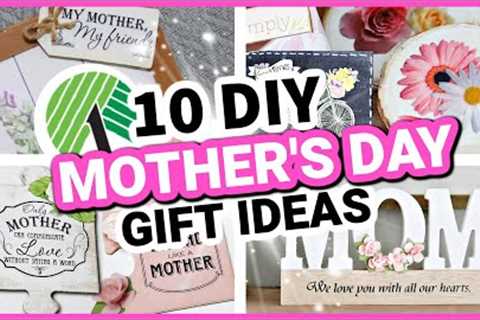 DIY MOTHER'S DAY GIFTS (Easy but Impressive!) | 10 Dollar Tree DIY Mother's Day Gift Ideas 2021
