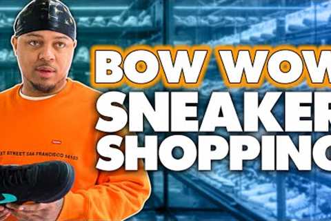 BOW WOW GOES SNEAKER SHOPPING AT PRIVATE SELECTION