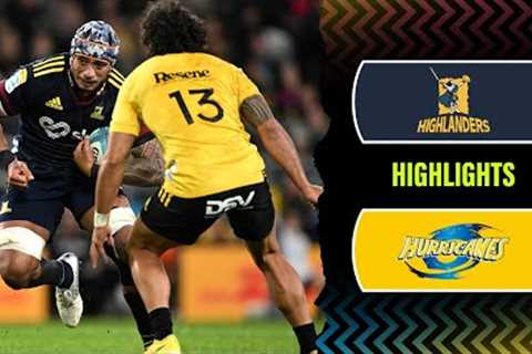 Super Rugby Pacific 2023 | Highlanders v Hurricanes | Rd 7 Highlights