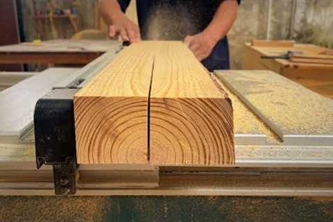 Skillful Hands Processing Woodworking || Special  Design Ideas The Living Room's Furniture