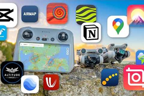 15 Most Useful Apps Every DRONE BEGINNER Should Know! | DJI Mini 3 Pro Tips For Beginners